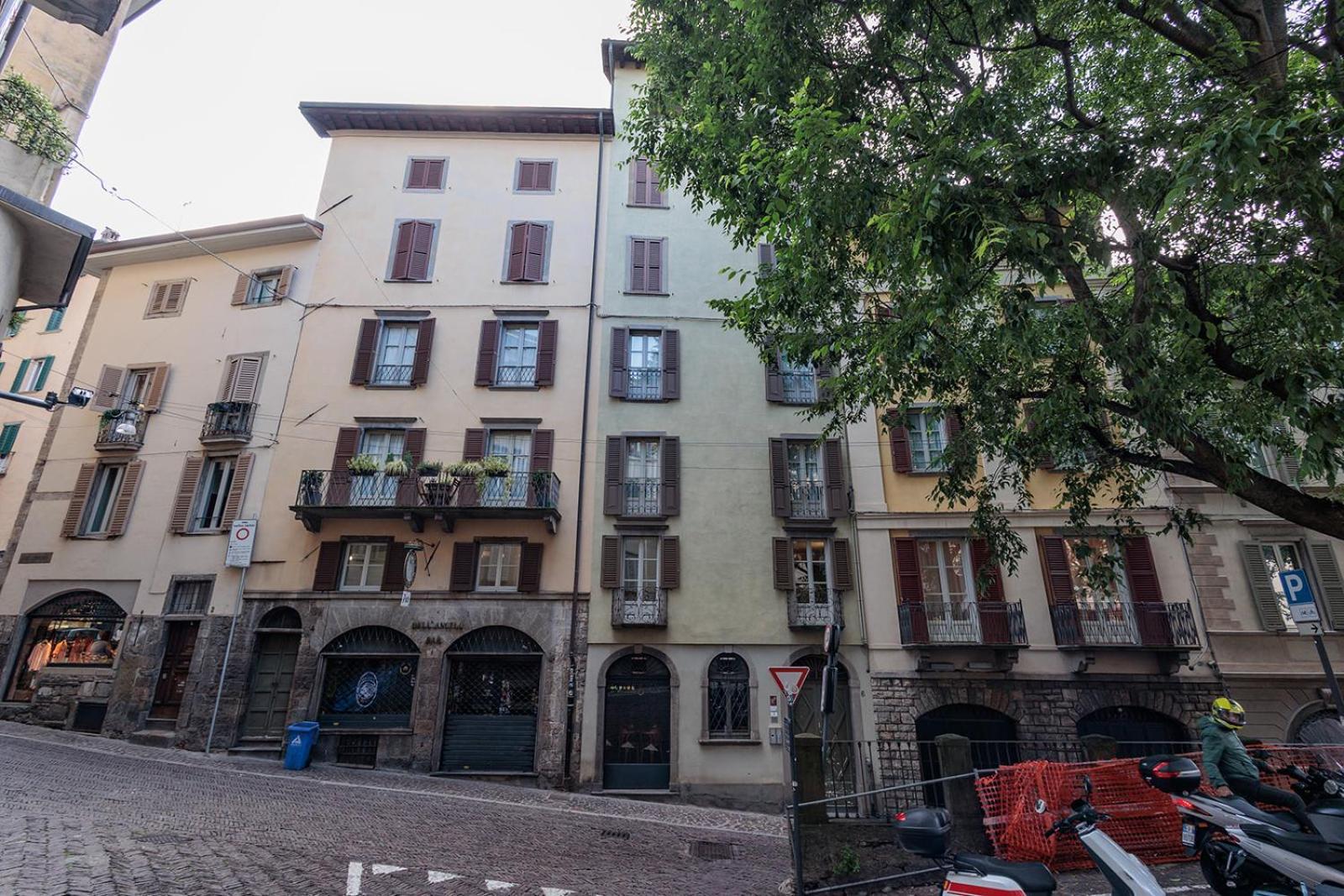 Ferienwohnung Dimora Citta Alta Bergamo Exterior foto